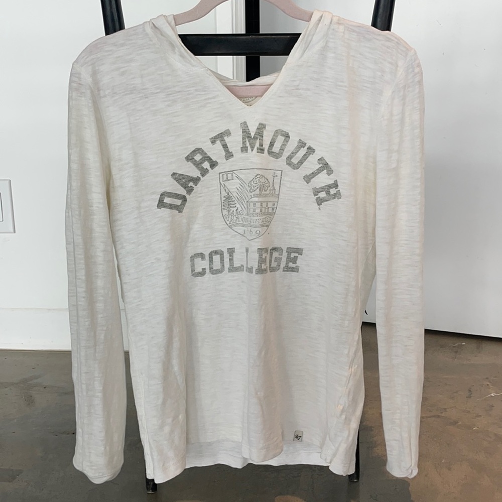 Long sleeve hooded Dartmouth shirt